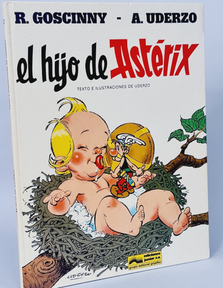 CÓMIC EXCELENTE ASTERIX 27 EL HIJO DE ASTÉRIX EDICIONES JUNIOR TAPA DURA