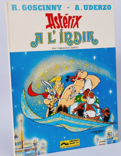 CÓMIC CASI EXCELENTE ASTERIX A LA INDIA CATALÁN EDICIONES...