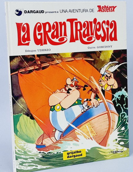 CÓMIC EXCELENTE ASTERIX LA GRAN TRAVESÍA 22 EDICIONES GRIJALBO DARGAUD TAPA DURA