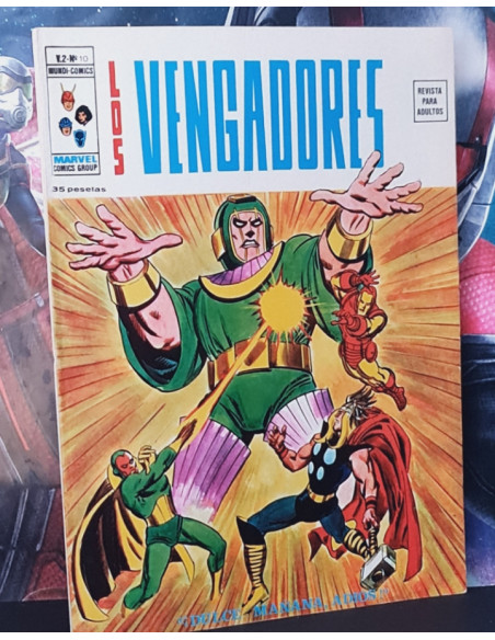 EXCELENTE ESTADO LOS VENGADORES 10 DULCE MAÑANA ADIÓS VOL.2 VOL II GRAPA VERTICE