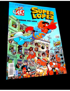 CASI EXCELENTE ESTADO SUPER LOPEZ 6 COMICS EDICIONES B OLE