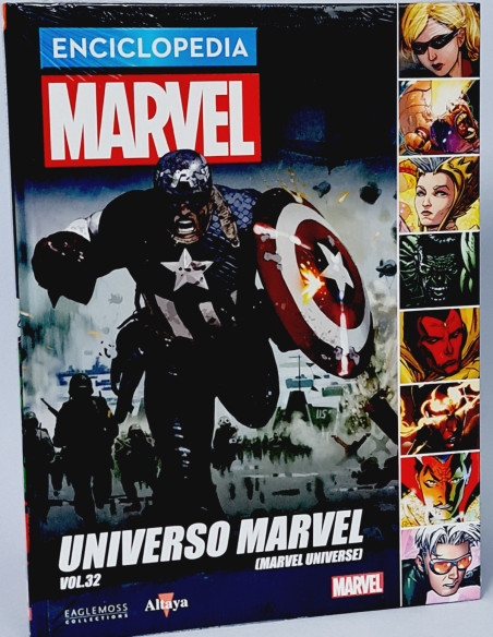 CÓMIC PRECINTADO ENCICLOPEDIA MARVEL 107 UNIVERSO VOL.32 ALTAYA
