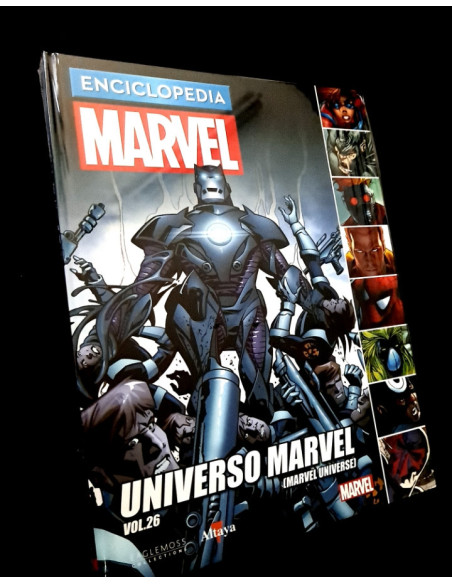 PRECINTADO DE KIOSCO ENCICLOPEDIA MARVEL 101 UNIVERSO MARVEL VOL.26 ALTAYA TAPA DURA