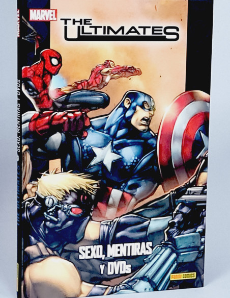 CÓMIC COLECCIONABLE DE KIOSCO THE ULTIMATES SEXO MENTIRAS Y DVDS PANINI MARVEL TAPA DURA
