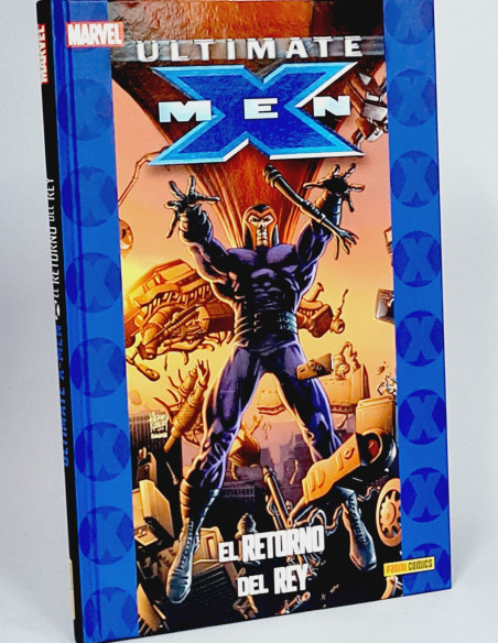 CÓMIC COLECCIONABLE DE KIOSCO ULTIMATE X MEN EL RETORNO DEL REY PANINI MARVEL TAPA DURA