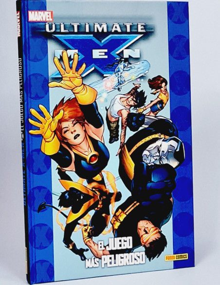 CÓMIC COLECCIONABLE DE KIOSCO ULTIMATE X MEN EL JUEGO MÁS PELIGROSO PANINI MARVEL TAPA DURA