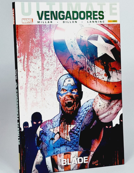CÓMIC COLECCIONABLE DE KIOSCO ULTIMATE VENGADORES BLADE PANINI MARVEL TAPA DURA