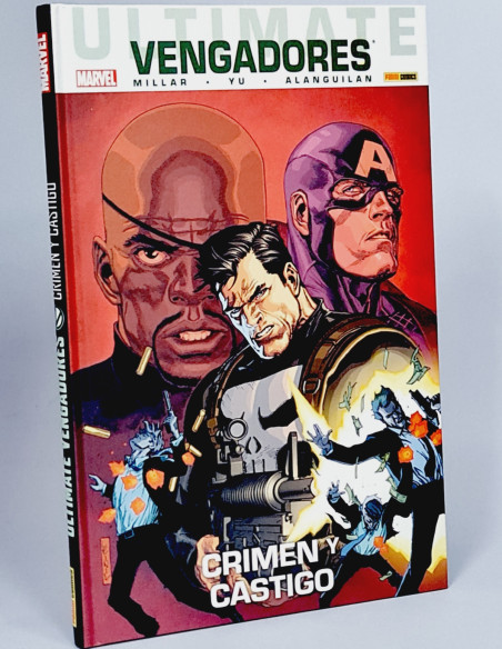 CÓMIC COLECCIONABLE DE KIOSCO ULTIMATE VENGADORES CRIMEN Y CASTIGO PANINI MARVEL TAPA DURA