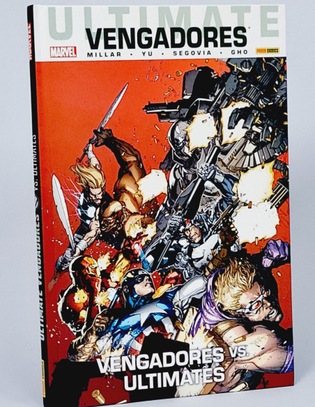 CÓMIC COLECCIONABLE DE KIOSCO ULTIMATE VENGADORES VS ULTIMATES PANINI MARVEL TAPA DURA