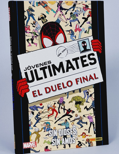 CÓMIC COLECCIONABLE EXCELENTE THE JOVENES 2 ULTIMATES 101 DUELO SIN DIOSES PANINI MARVEL TAPA DURA