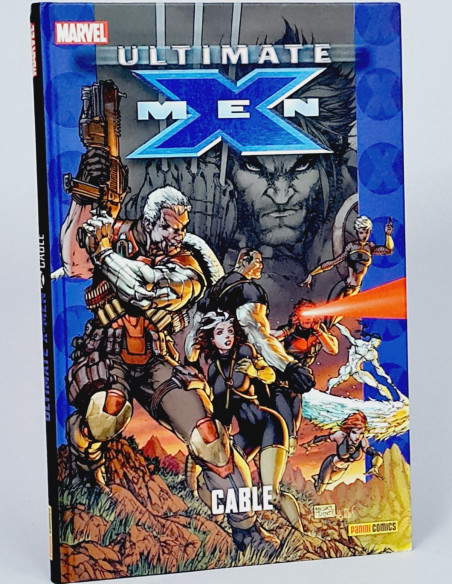 CÓMIC COLECCIONABLE EXCELENTE ULTIMATE X MEN CABLE PANINI MARVEL TAPA DURA