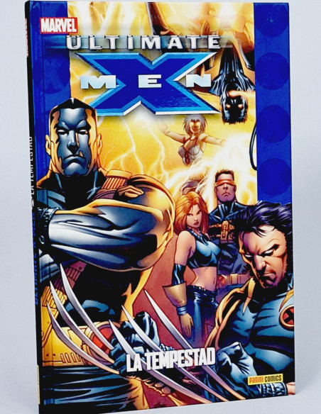 CÓMIC COLECCIONABLE EXCELENTE ULTIMATE X MEN LA TEMPESTAD PANINI MARVEL TAPA DURA