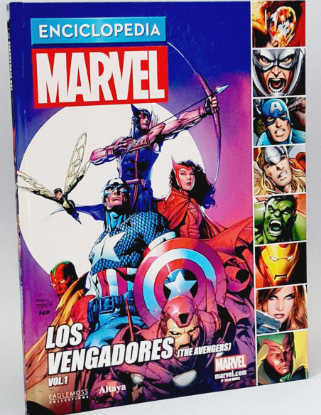 CÓMIC DE KIOSCO ENCICLOPEDIA MARVEL 2 LOS VENGADORES MARVEL ALTAYA TAPA DURA