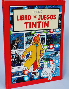 CÓMIC LIBRO DE JUEGOS TINTÍN HERGE 1988 EDITORIAL...