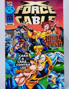 CÓMIC EXCELENTE X FORCE Y CABLE 1 MUTANTE 97 CROSSOVER...