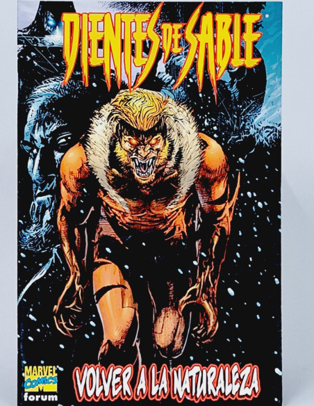 CÓMIC EXCELENTE DIENTES DE SABLE ESPECIAL VOLVER A LA NATURALEZA FORUM MARVEL EXTRA