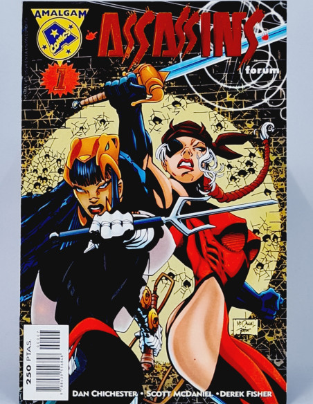 CÓMIC EXCELENTE ASSASSINS 1 AMALGAM FORUM PLANETA DEAGOSTINI