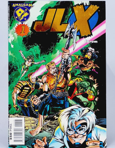 CÓMIC EXCELENTE JLX 1 CROSSOVER AMALGAM FORUM PLANETA...
