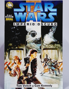 CÓMIC EXCELENTE STAR WARS 4 IMPERIO OSCURO NORMA...