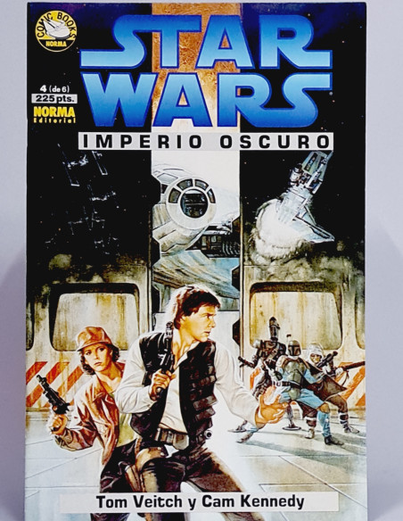 CÓMIC EXCELENTE STAR WARS 4 IMPERIO OSCURO NORMA EDITORIAL GRAPA