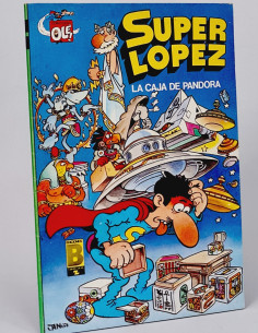CÓMIC CASI EXCELENTE SÚPER LÓPEZ SL 8 LA CAJA DE PANDORA...