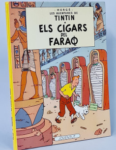 CÓMIC EXCELENTE AVENTURES TINTÍN ELS CIGARS DEL FARAO...