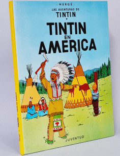 CÓMIC EXCELENTE LAS AVENTURAS DE TINTÍN EN AMÉRICA HERGÉ...