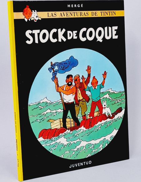 CÓMIC DE KIOSCO LAS AVENTURAS TINTÍN STOCK DE COQUE HERGÉ JUVENTUD TAPA DURA DECIMOCUARTA 1990