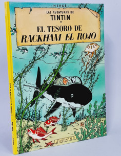 CÓMIC DE KIOSCO AVENTURAS TINTÍN TESORO DE RACKHAM ROJO...