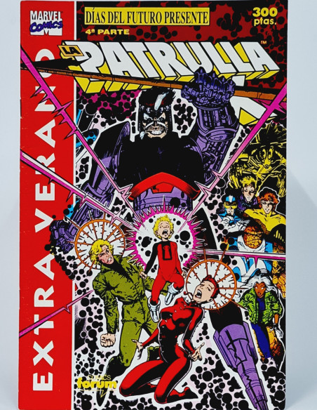 CÓMIC CASI EXCELENTE LA PATRULLA X EXTRA VERANO 1991 ESPECIAL FORUM MARVEL GRAPA