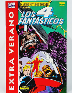 CÓMIC CASI EXCELENTE LOS 4 FANTÁSTICOS EXTRA VERANO 1991...