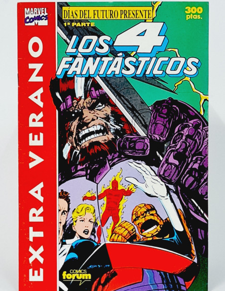 CÓMIC CASI EXCELENTE LOS 4 FANTÁSTICOS EXTRA VERANO 1991 FORUM MARVEL GRAPA
