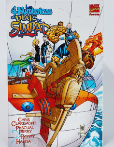 CÓMIC CASI EXCELENTE LOS 4 FANTÁSTICOS EL VIAJE DE SIMBAD...