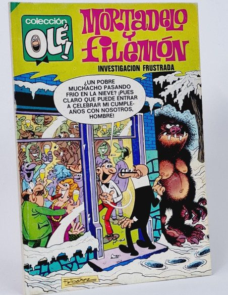 CÓMIC MORTADELO Y FILEMÓN 111 BOLI TERCERA EDICIÓN COLECCIÓN OLÉ EDITORIAL BRUGUERA BUEN ESTADO