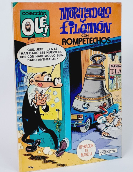 CÓMIC MORTADELO Y FILEMÓN 207 PRIMERA EDICIÓN COLECCIÓN OLÉ EDITORIAL BRUGUERA MUY BUEN ESTADO