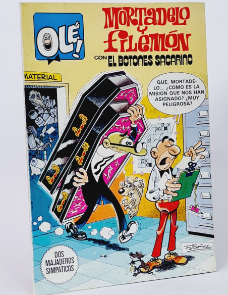 CÓMIC MORTADELO Y FILEMÓN 257 PRIMERA COLECCIÓN OLÉ EDITORIAL BRUGUERA MUY BUEN ESTADO