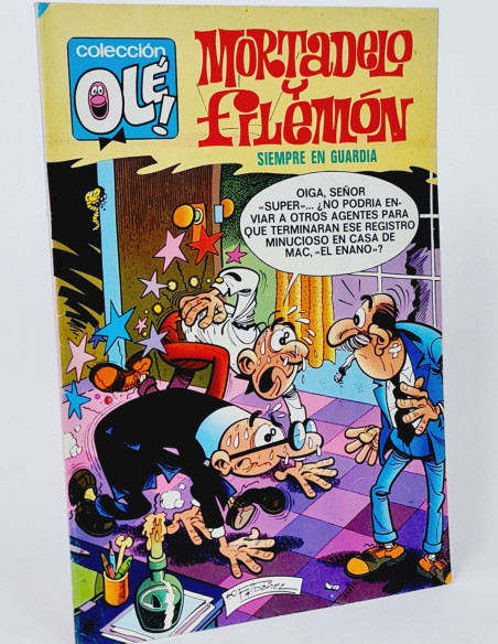 CÓMIC CASI EXCELENTE MORTADELO Y FILEMÓN 117 COLECCIÓN OLÉ EDITORIAL BRUGUERA QUINTA