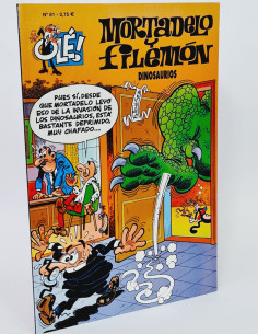 CÓMIC EXCELENTE MORTADELO Y FILEMÓN 81 CUARTA DINOSAURIOS...