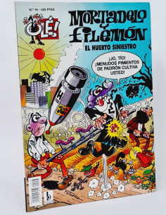 CÓMIC CASI EXCELENTE MORTADELO Y FILEMÓN 16 EL HUERTO...