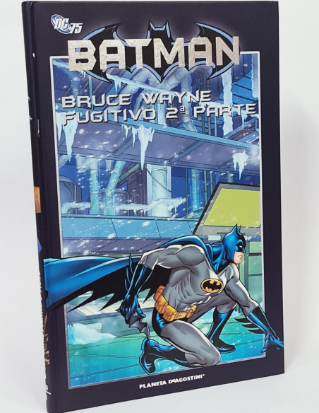 CÓMIC DE KIOSCO BATMAN 58 BRUCE WAYNE FUGITIVO SEGUNDA PARTE DC 75 ANIVERSARIO PLANETA DEAGOSTINI