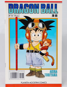 CÓMIC DE KIOSCO DRAGÓN BALL 18 SERIE BLANCA PLANETA...