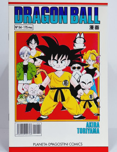CÓMIC DE KIOSCO DRAGÓN BALL 54 SERIE BLANCA PLANETA...