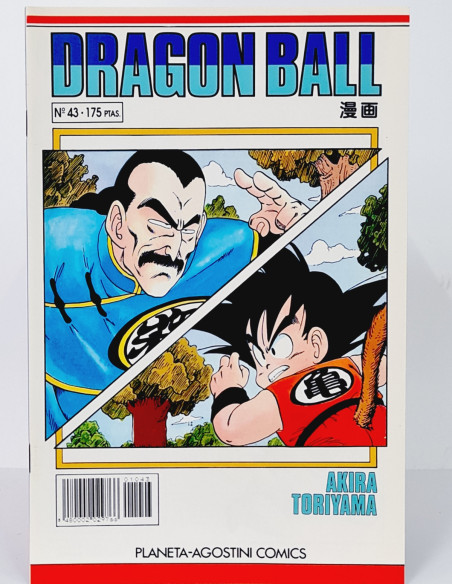 CÓMIC DE KIOSCO DRAGÓN BALL 43 SERIE BLANCA PLANETA DEAGOSTINI MANGA AKIRA TORIYAMA