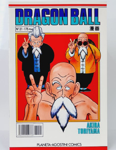 CÓMIC DE KIOSCO DRAGÓN BALL 21 SERIE BLANCA PLANETA...