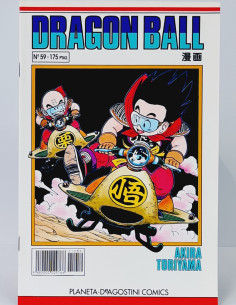 CÓMIC DE KIOSCO DRAGÓN BALL 59 SERIE BLANCA PLANETA...