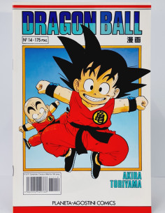 CÓMIC DE KIOSCO DRAGÓN BALL 14 SERIE BLANCA PLANETA...