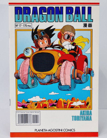 CÓMIC DE KIOSCO DRAGÓN BALL 17 SERIE BLANCA PLANETA DEAGOSTINI MANGA AKIRA TORIYAMA