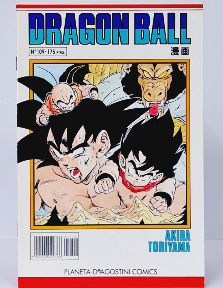 CÓMIC DE KIOSCO DRAGÓN BALL 109 SERIE BLANCA PLANETA DEAGOSTINI MANGA AKIRA TORIYAMA