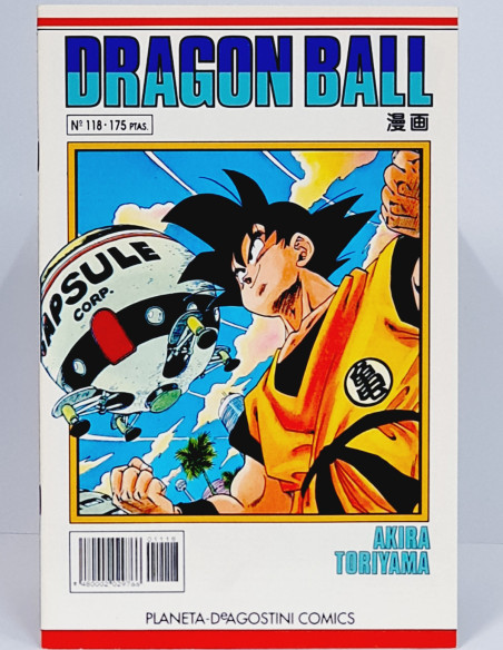 CÓMIC DRAGÓN BALL 118 SERIE BLANCA PLANETA DEAGOSTINI MANGA AKIRA CASI EXCELENTE