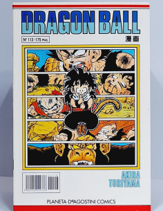 CÓMIC DE KIOSCO DRAGÓN BALL 113 SERIE BLANCA PLANETA...